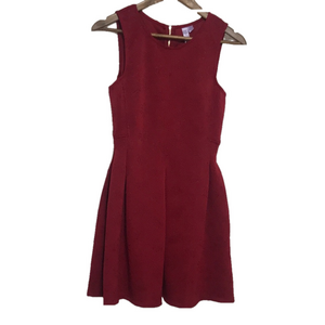 NWT Alya Fit and Flare Sleeveless Red Dress Sz Small